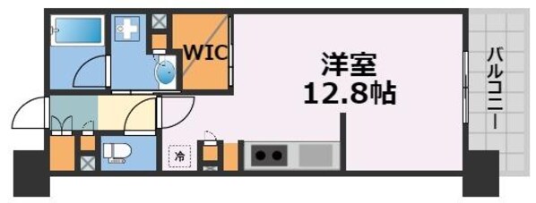 パークアクシス梅田の物件間取画像